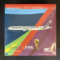 NG Models 1:400 Qatar Airways Boeing 777-300ER A7-BAX FIFA 73029 Scale Diecast