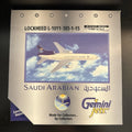 GeminiJets 1:400 Saudi Arabian Airlines Lockheed L-1011 HZ-AHO GJSVA166 Model