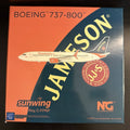 NG Models 1:400 Sunwing Airlines Boeing 737-800 C-FPRP 58089 Jameson Whiskey