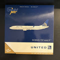 GeminiJets 1:400 United Airlines Boeing 737 MAX 9 N67501 GJUAL1784 Scale Model