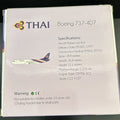 Panda Models 1:400 Thai Airways International Boeing B737-400 HS-TDH Diecast