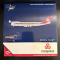 GeminiJets 1:400 Cargolux Boeing 747-8F LX-VCA GJCLX1896 Interactive Scale Model